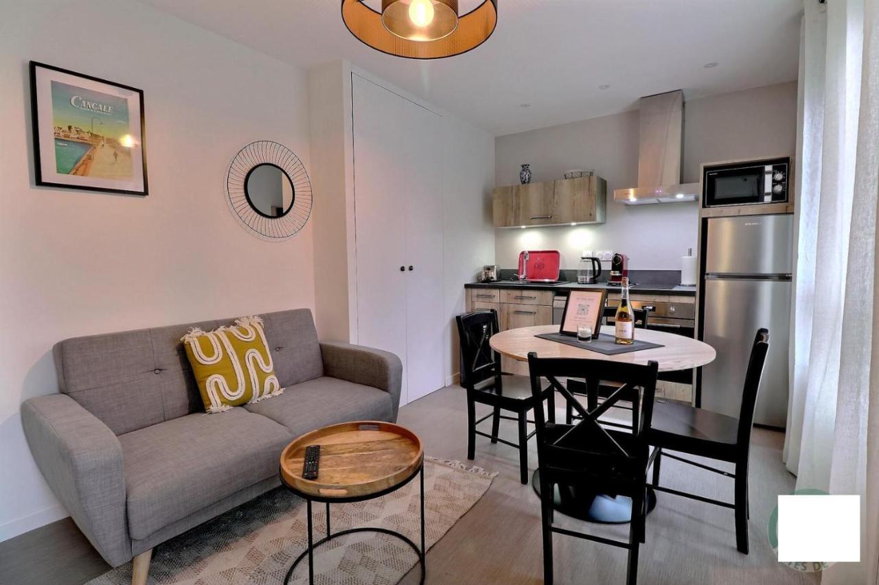 Apartamento les mots bleus-le dériveur Dinard Exterior foto