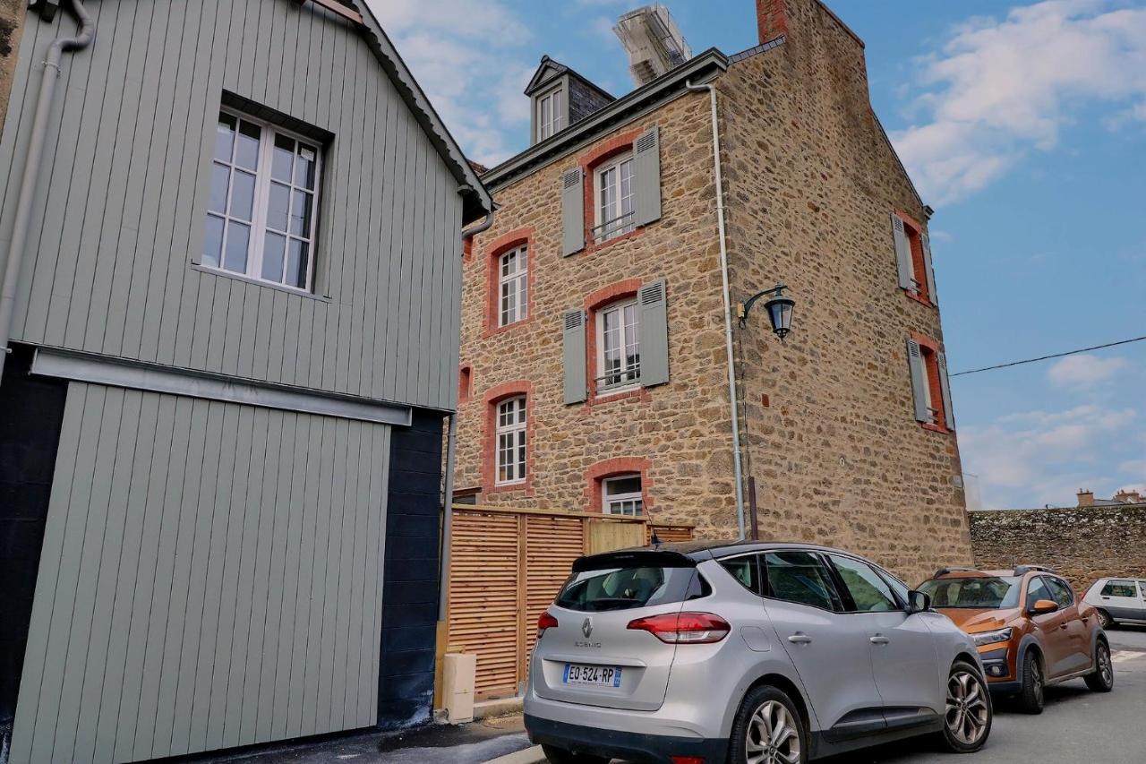 Apartamento les mots bleus-le dériveur Dinard Exterior foto