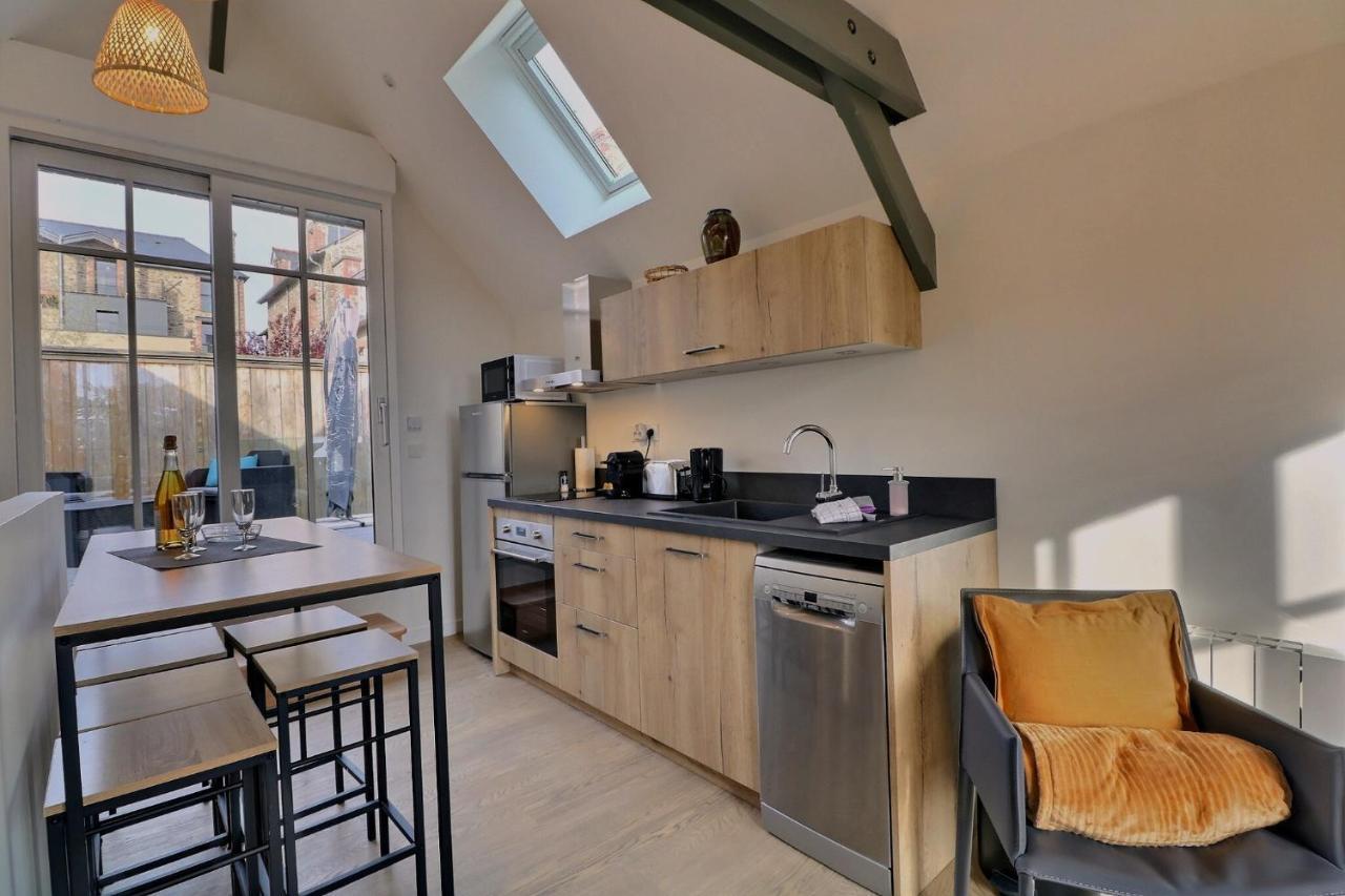 Apartamento les mots bleus-le dériveur Dinard Exterior foto