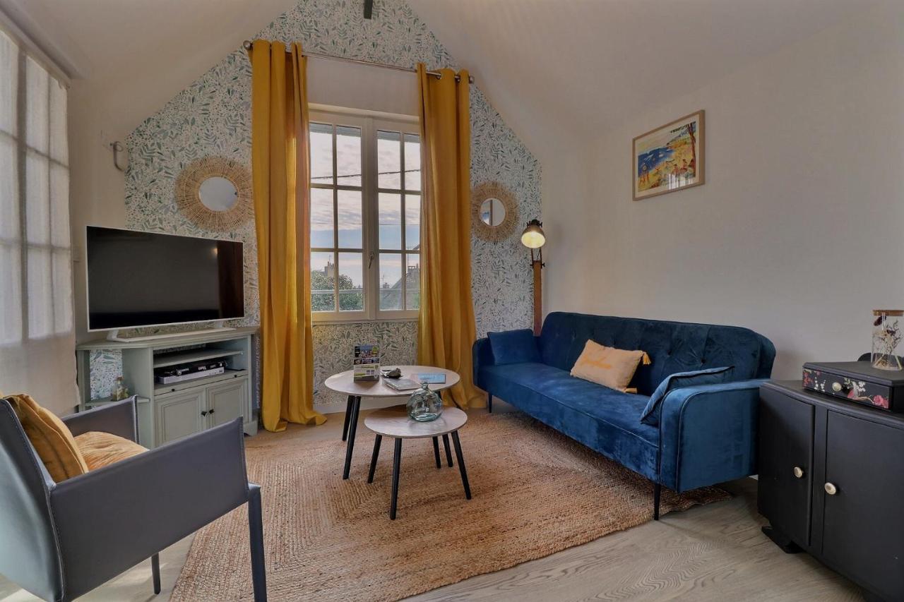 Apartamento les mots bleus-le dériveur Dinard Exterior foto