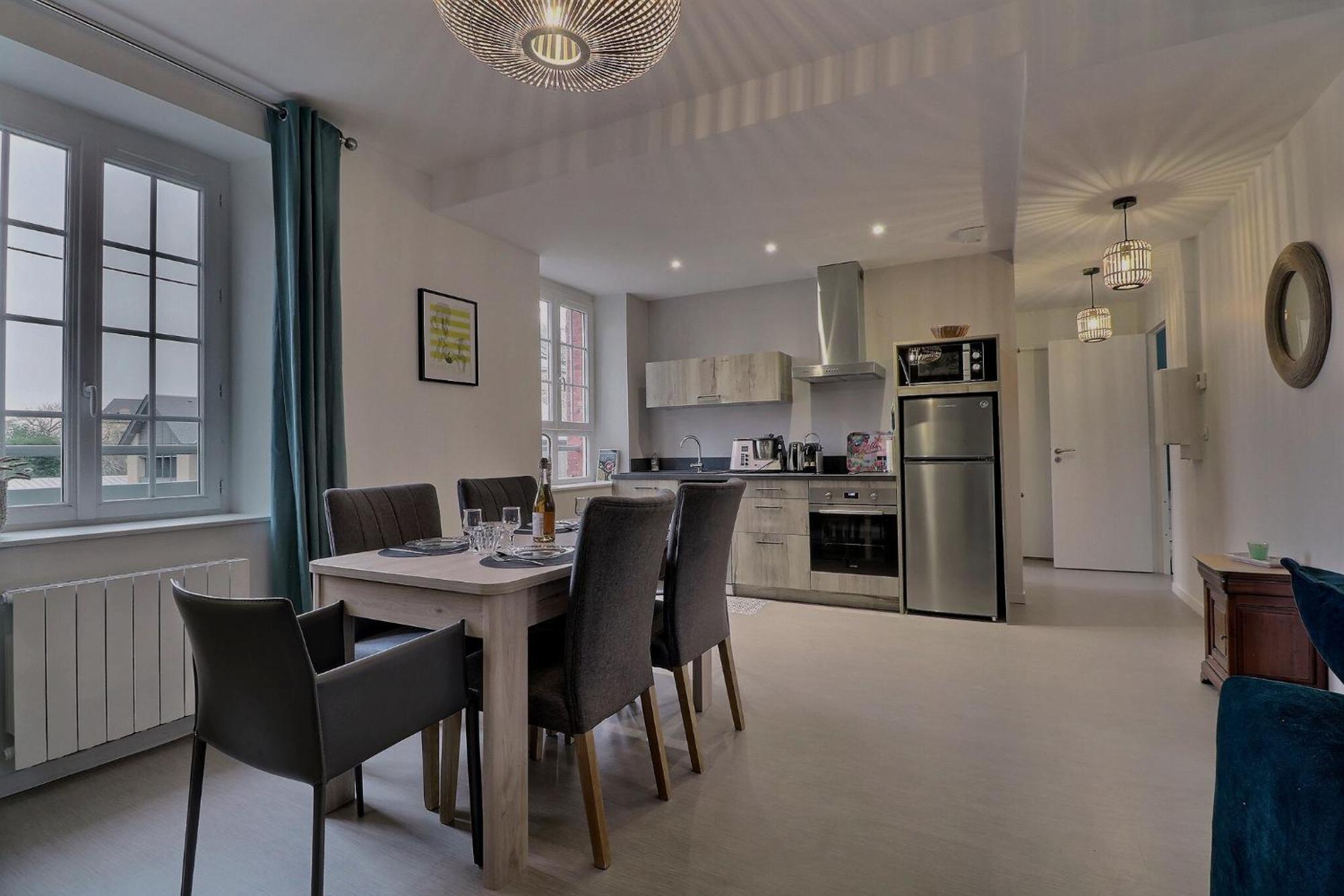 Apartamento les mots bleus-le dériveur Dinard Exterior foto