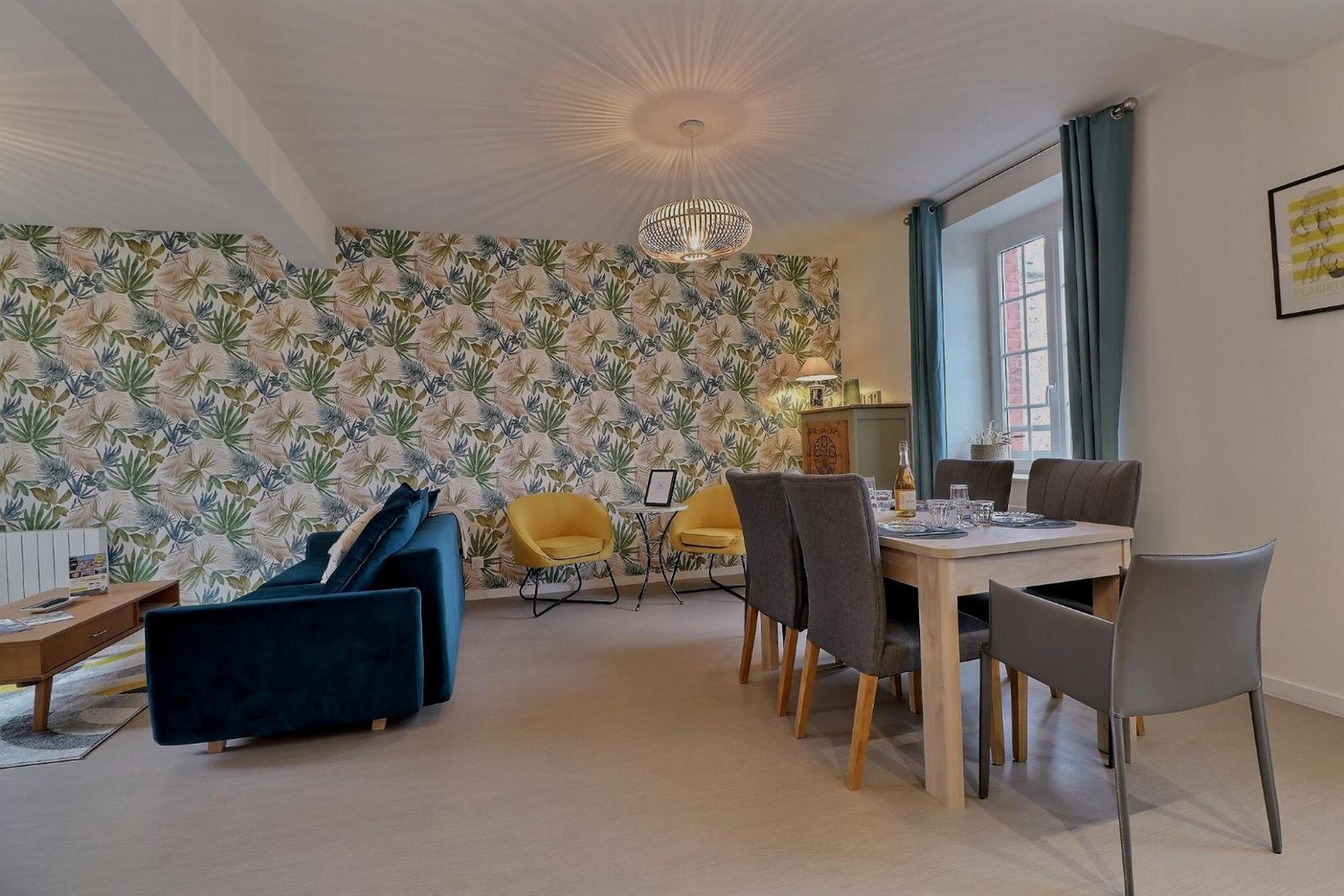 Apartamento les mots bleus-le dériveur Dinard Exterior foto