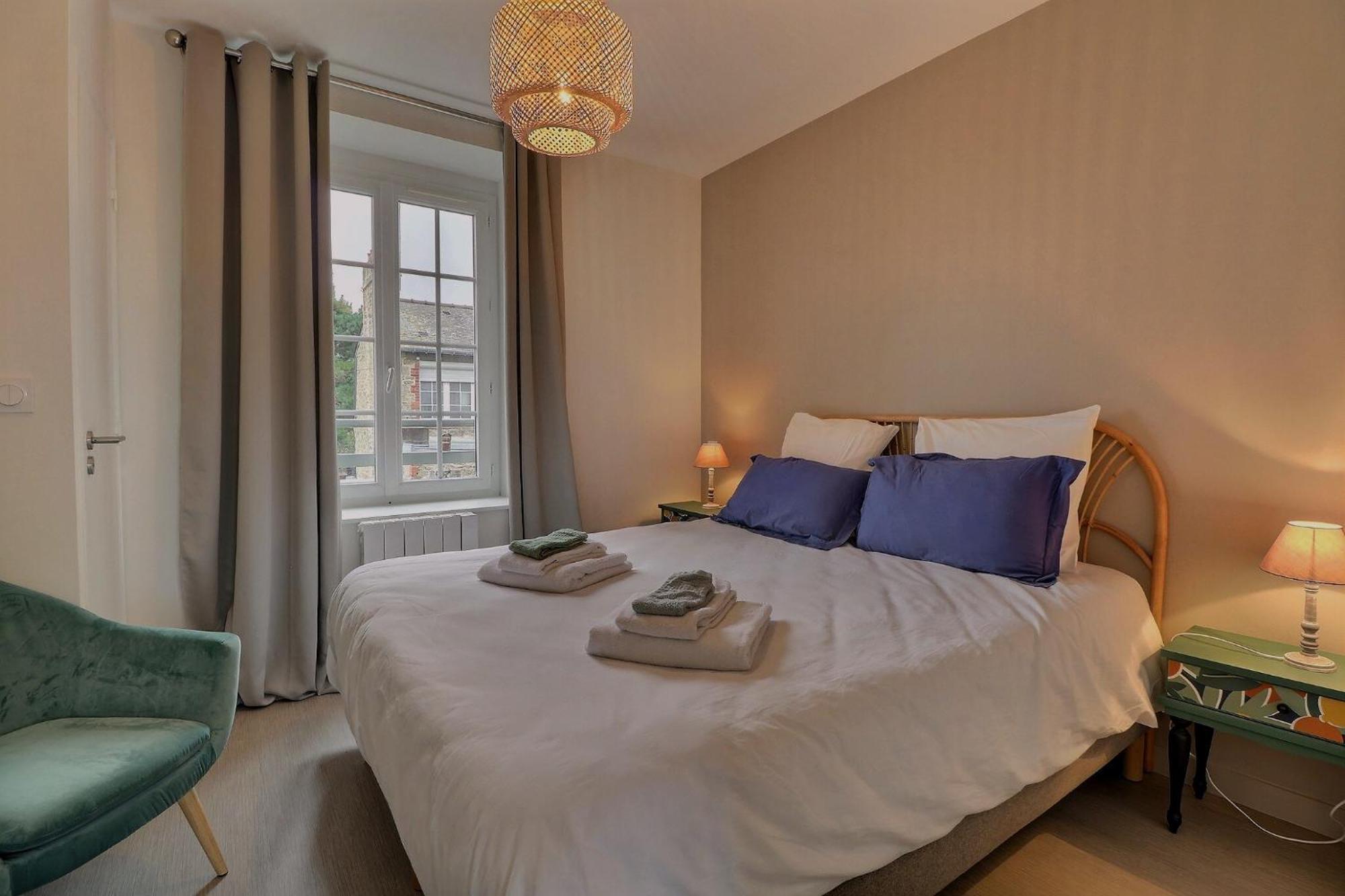 Apartamento les mots bleus-le dériveur Dinard Exterior foto