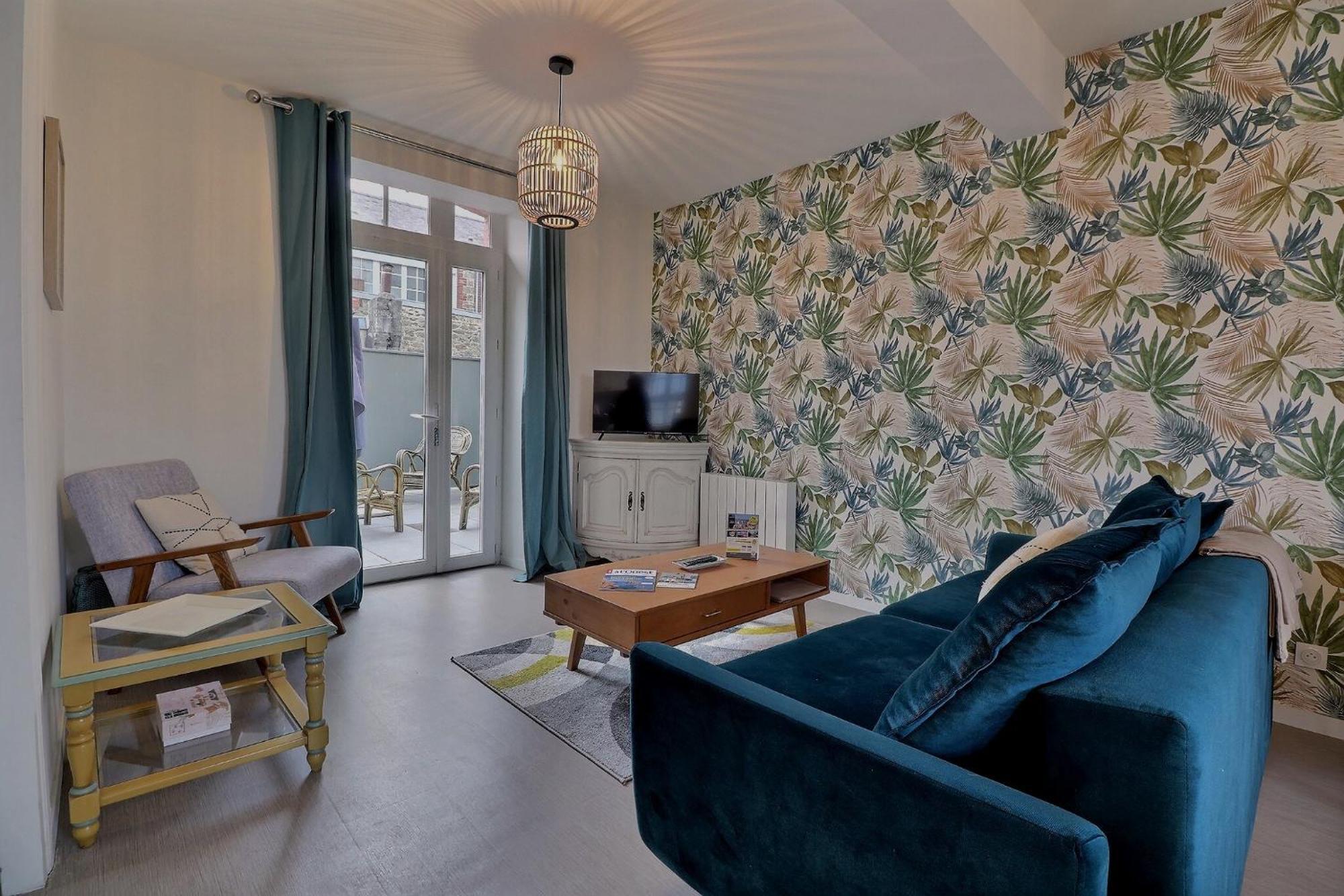 Apartamento les mots bleus-le dériveur Dinard Exterior foto